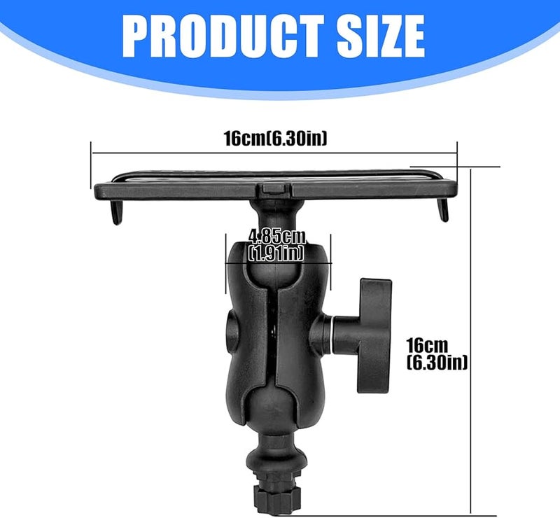 قاعدة حامل كاشف الأسماك القابلة للدوران 360 درجة لحامل كاميرا البحرية - Image 5